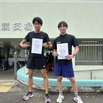 陸上長距離戦績報告(陸上競技部)